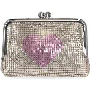 INC International Concepts Penny Heart Clutch